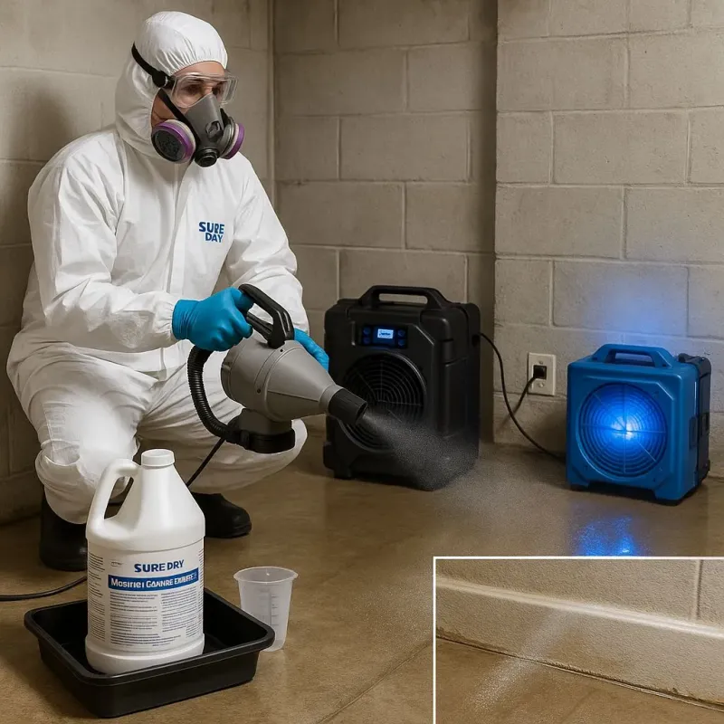 Sanitization and Odor Removal process in Bronson, FL