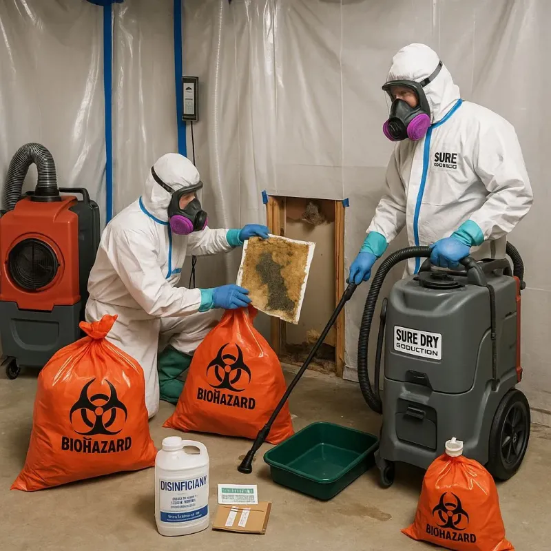 Contaminated Water Handling Protocols process in Bronson, FL