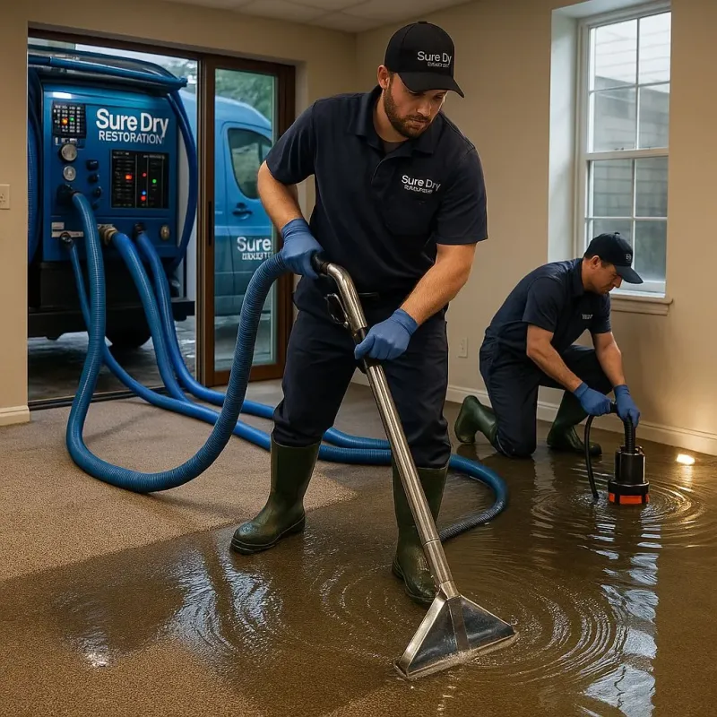 Water Extraction and Removal process in Bronson, FL